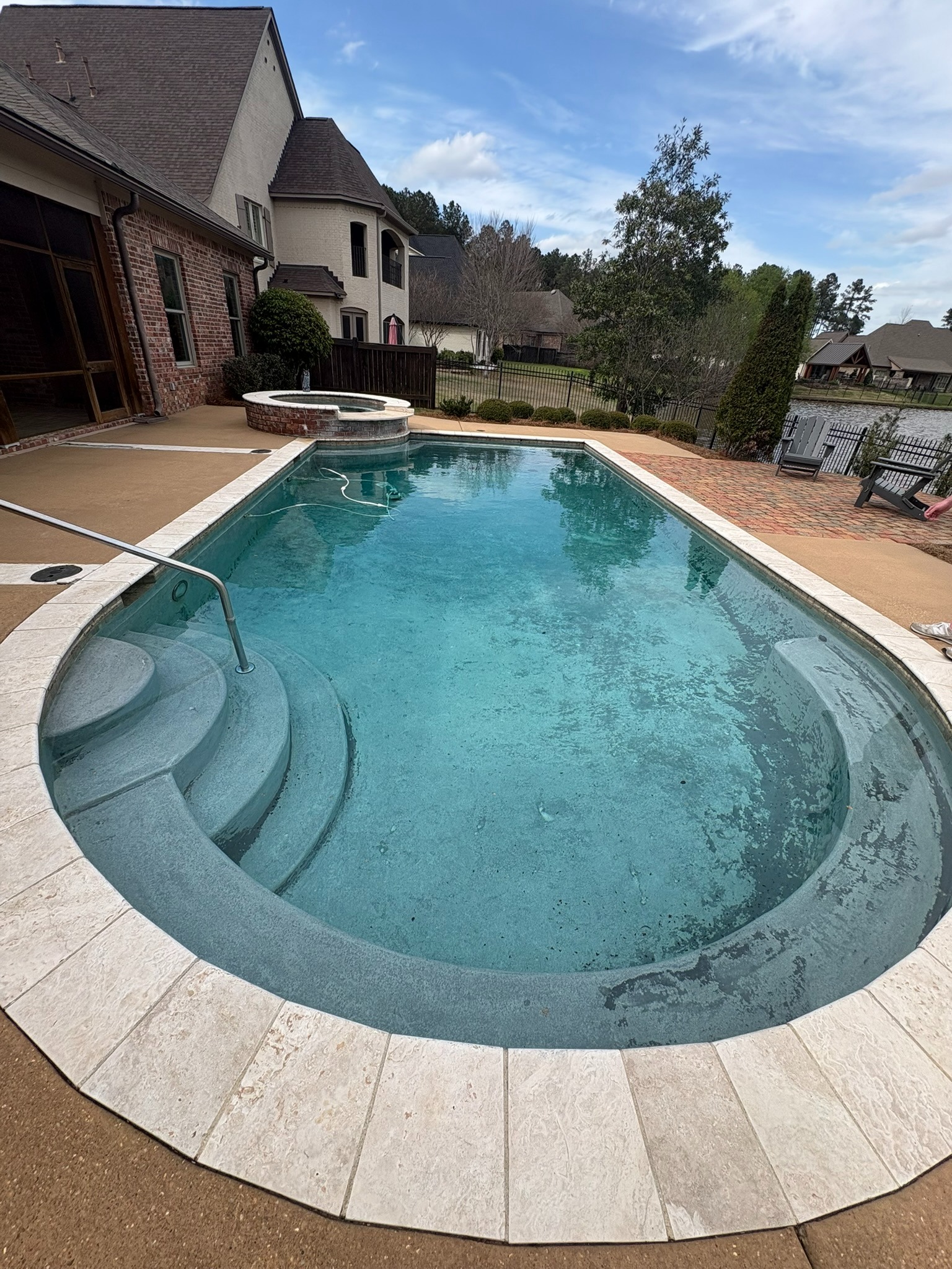 Plaster job before photo